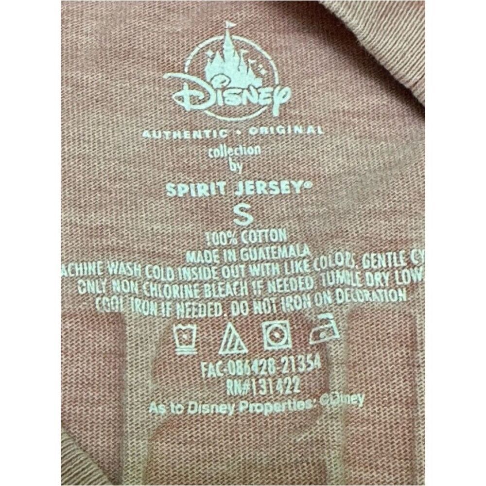 Disney Spirit Women’s Crewneck Sweatshirt in Beige with Gold Embroidered Logo - Picture 3 of 9